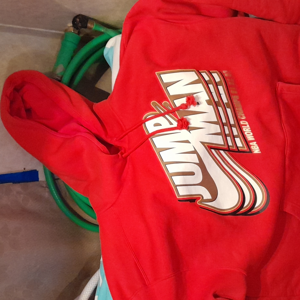 Jordan "Jumpman" 3x Champs Orange Hoodie XL